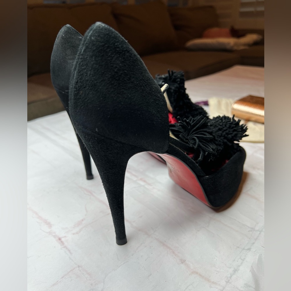 Louboutin Strap Stilletos Sz 40.5